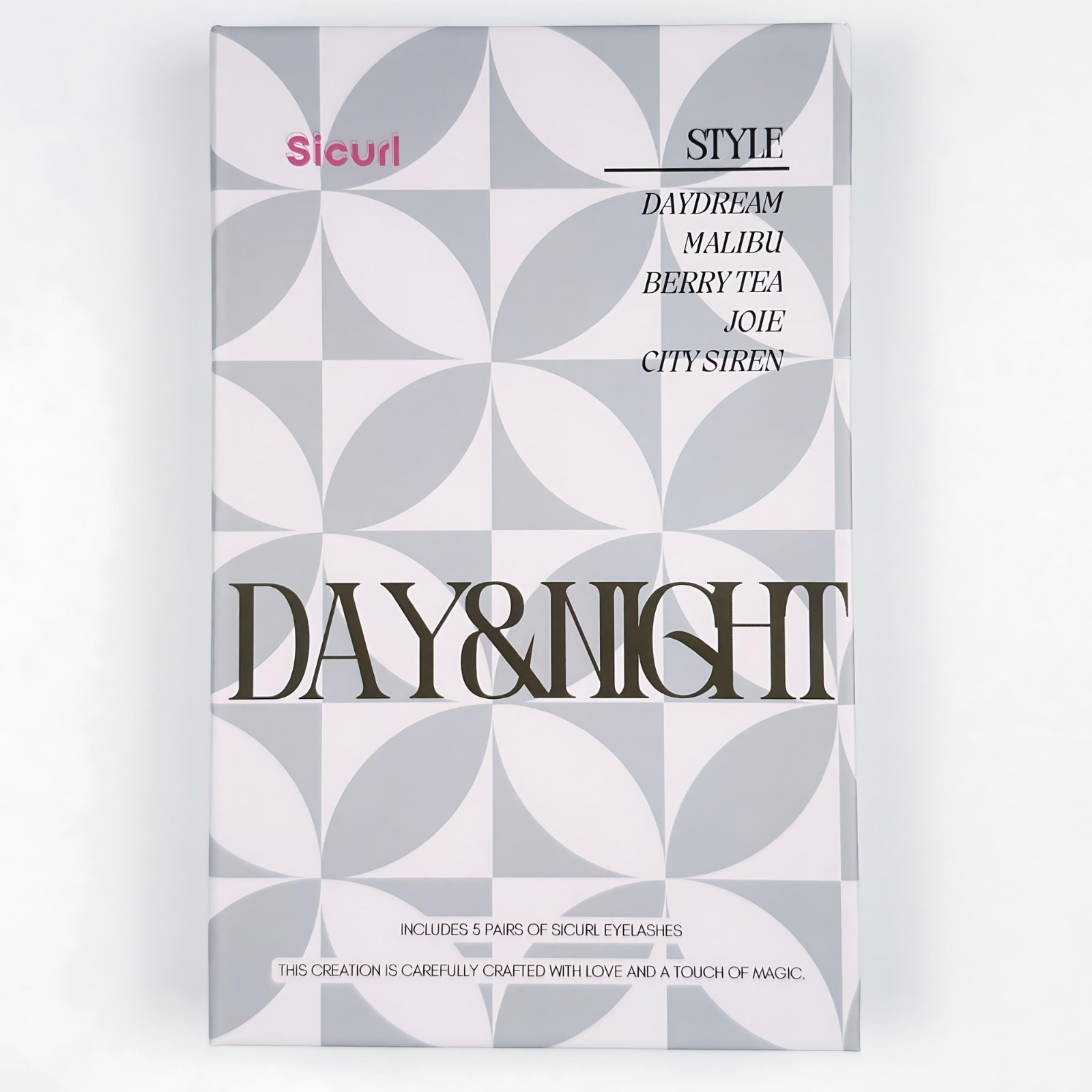 Sicurl The Day&Night Lashes Gift Pack, 5 different mixed eyelash styles