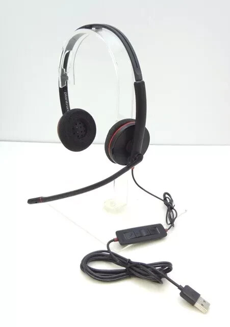Plantronics Blackwire C3220 Stereo Office USB-A Computer Headset WORK FROM HOME