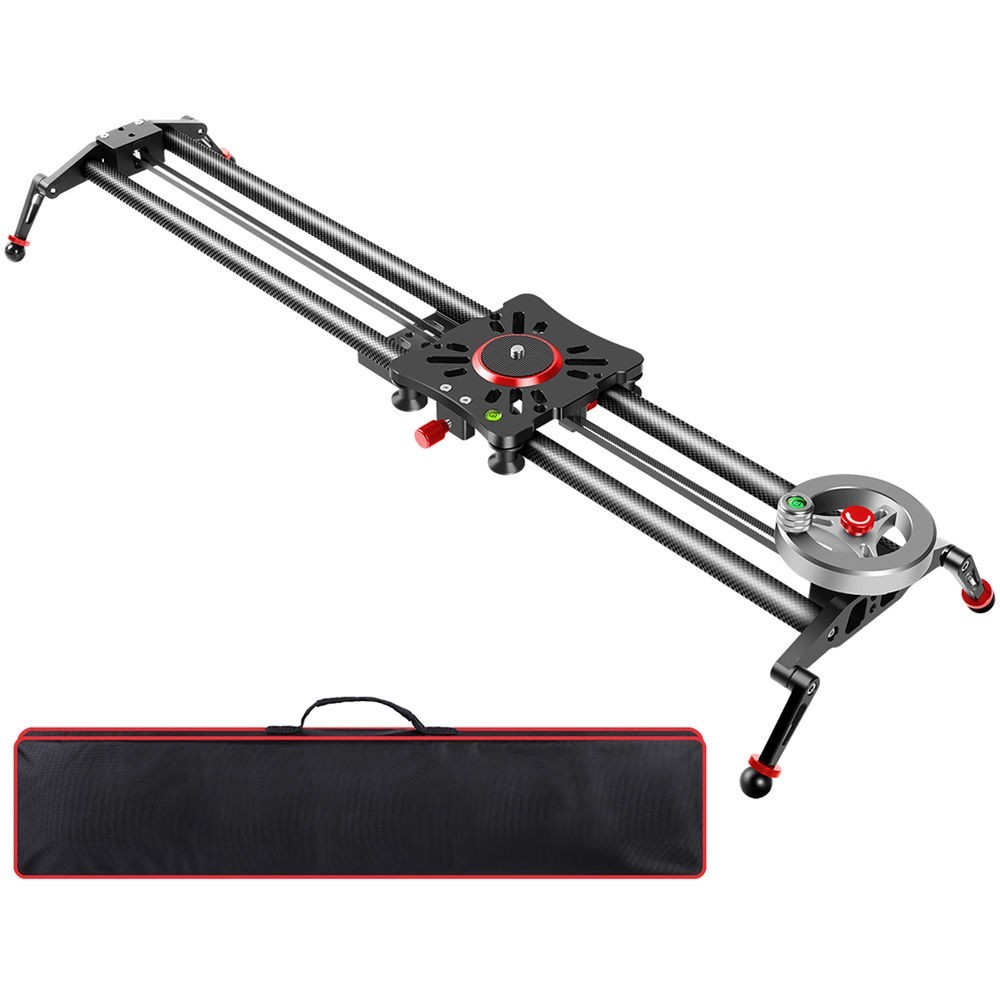GVM GP-80FW Carbon Fiber 33" Camera Slider with Flywheel