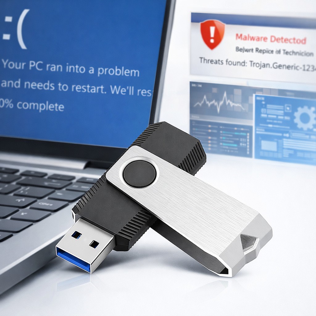 Ultimate Computer Repair Toolkit USB | Bootable Recovery & Diagnostics | 5 PACK