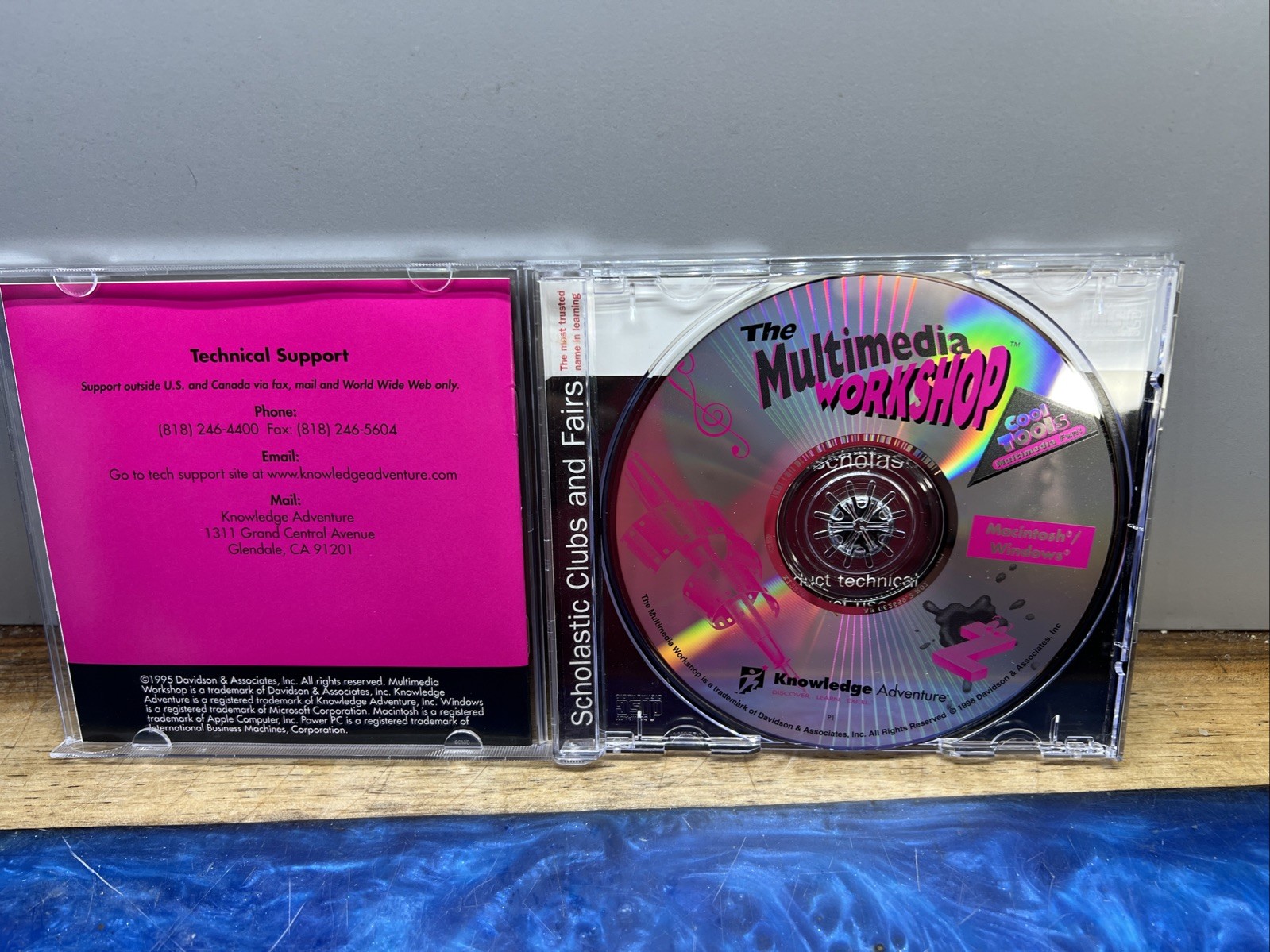 Multimedia Workshop (Ages 10+) (PC-CD, 1995) for Windows - CD Tested Works