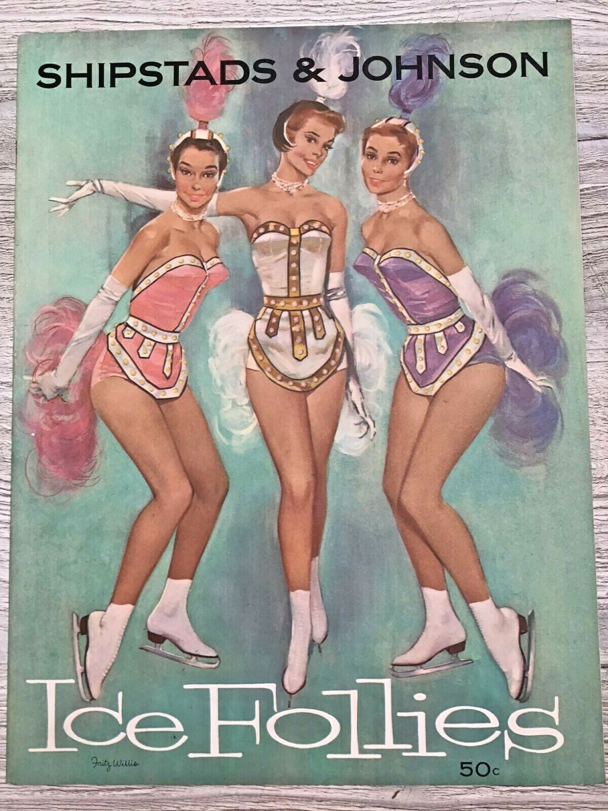 Original Program Shipstads & Johnson Ice Follies 1962 1968