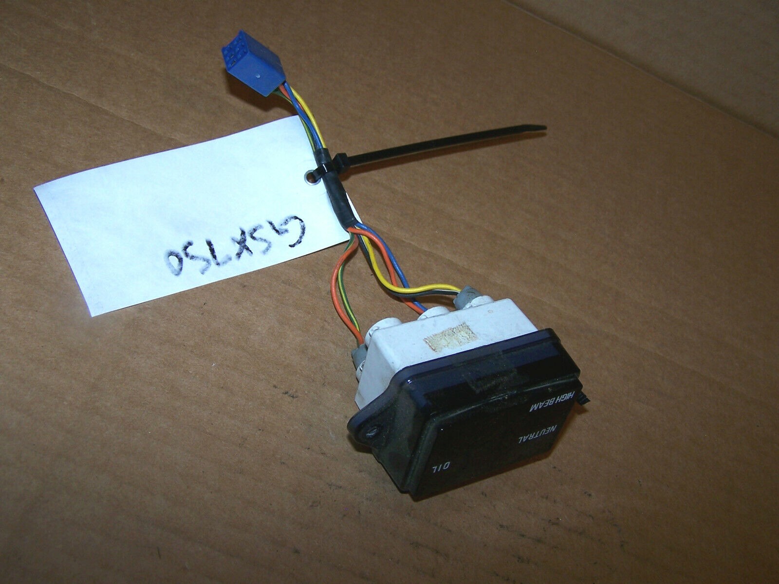 SUZUKI GSX750 PILOT LAMP BOX WARNING LIGHT BOX 36380-20C10 GSX 750 1989 - 97 pw