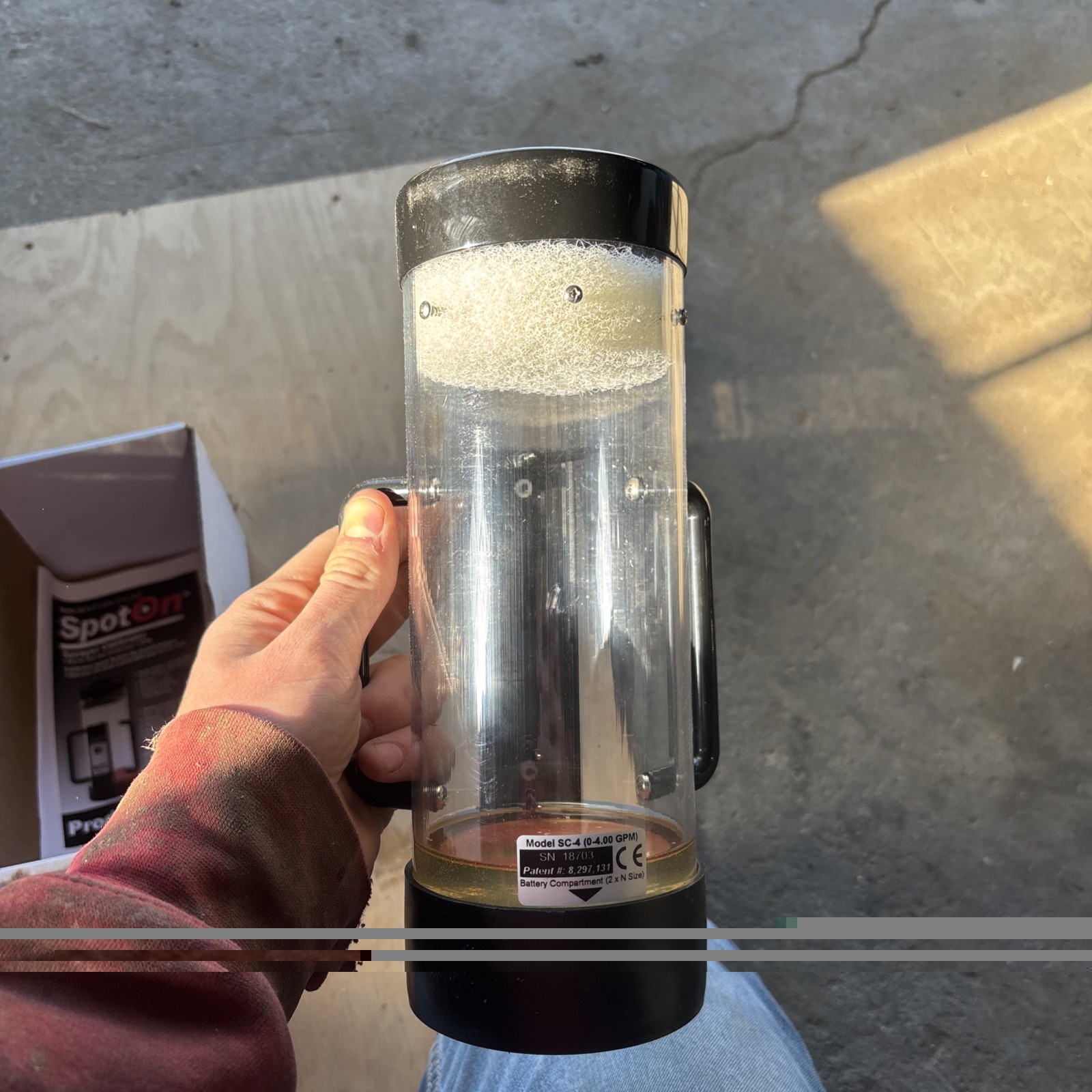 SpotOn SC-4 Sprayer Calibrator