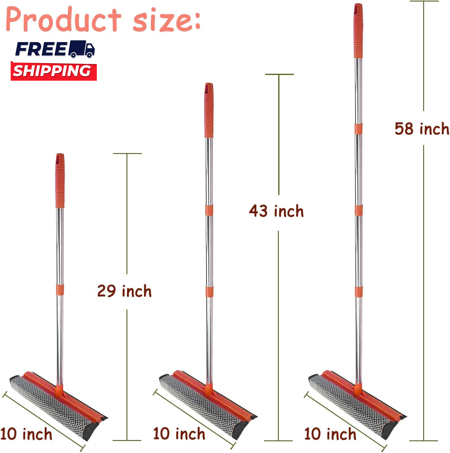 Window Squeegee for Window Cleaning Squeegee Window Cleaner