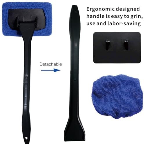10pcs Car Windshield Cleaning Tool, Windshield Cleaner with 5 Bule（10pcs）
