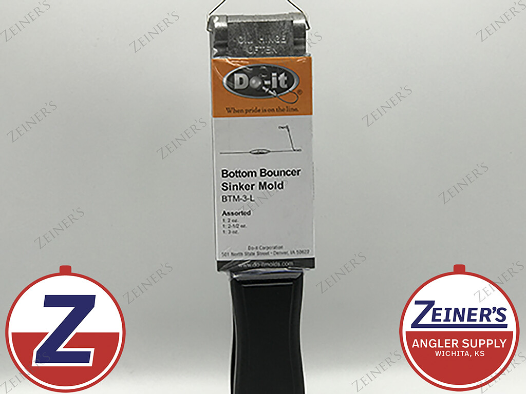 3224 New Do It Bottom Bouncer Sinker Mold - 1 ea 2, 2 1/2, 3 oz sizes