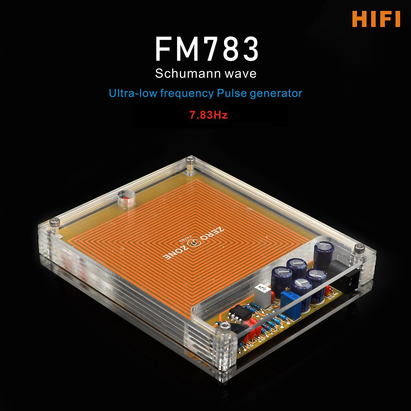 FM783 Schumann Wave Ultra-low Frequency Pulse Generator (Base On RR-888 7.83Hz)