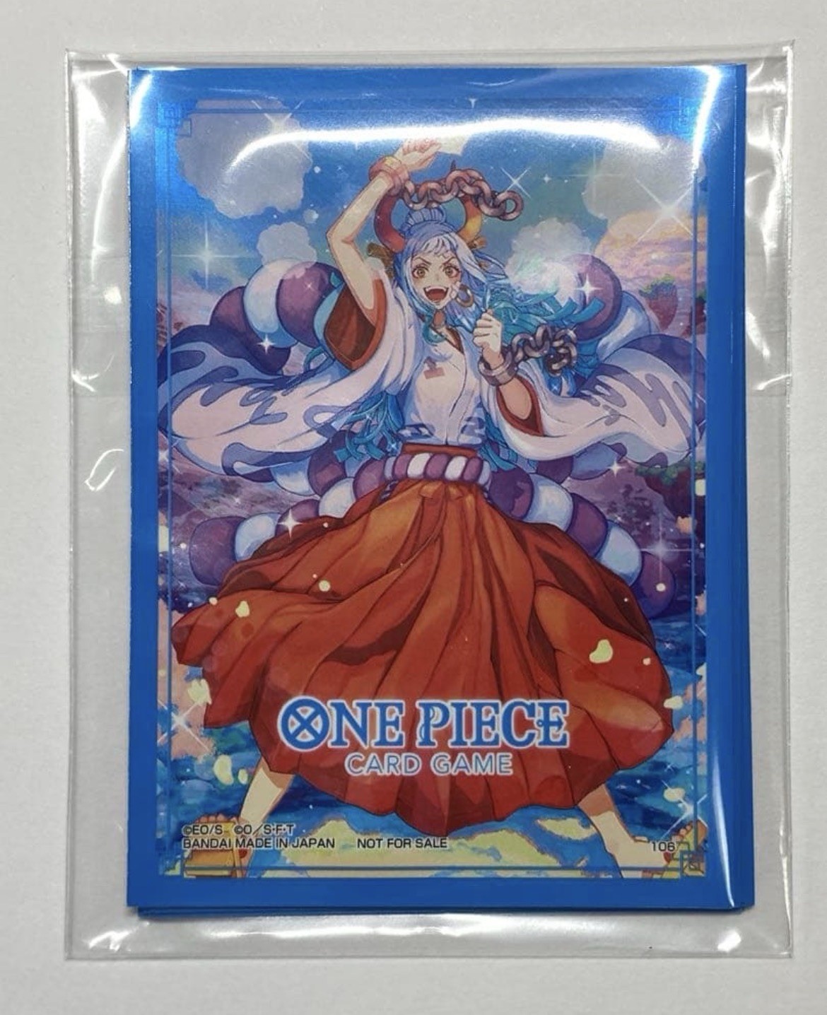 One Piece Yamato Promotional Sleeve 10 Pc Pack Unopened