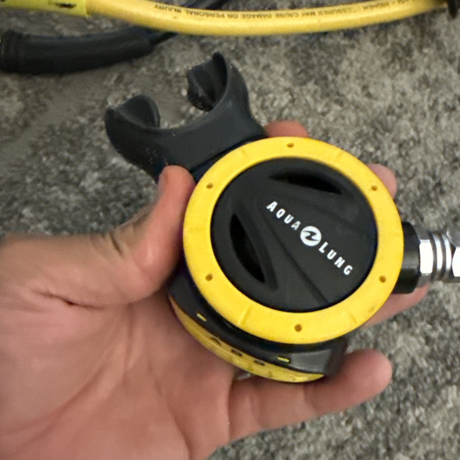 Mares Axis Pro Regulator Set, Yoke, MR12 dfc Octo Scuba Diving UNTESTED As-Is