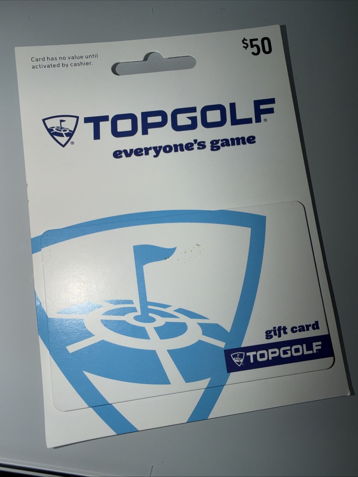 Top Golf Gift Card $50 Nationwide Golf Course Gift Card