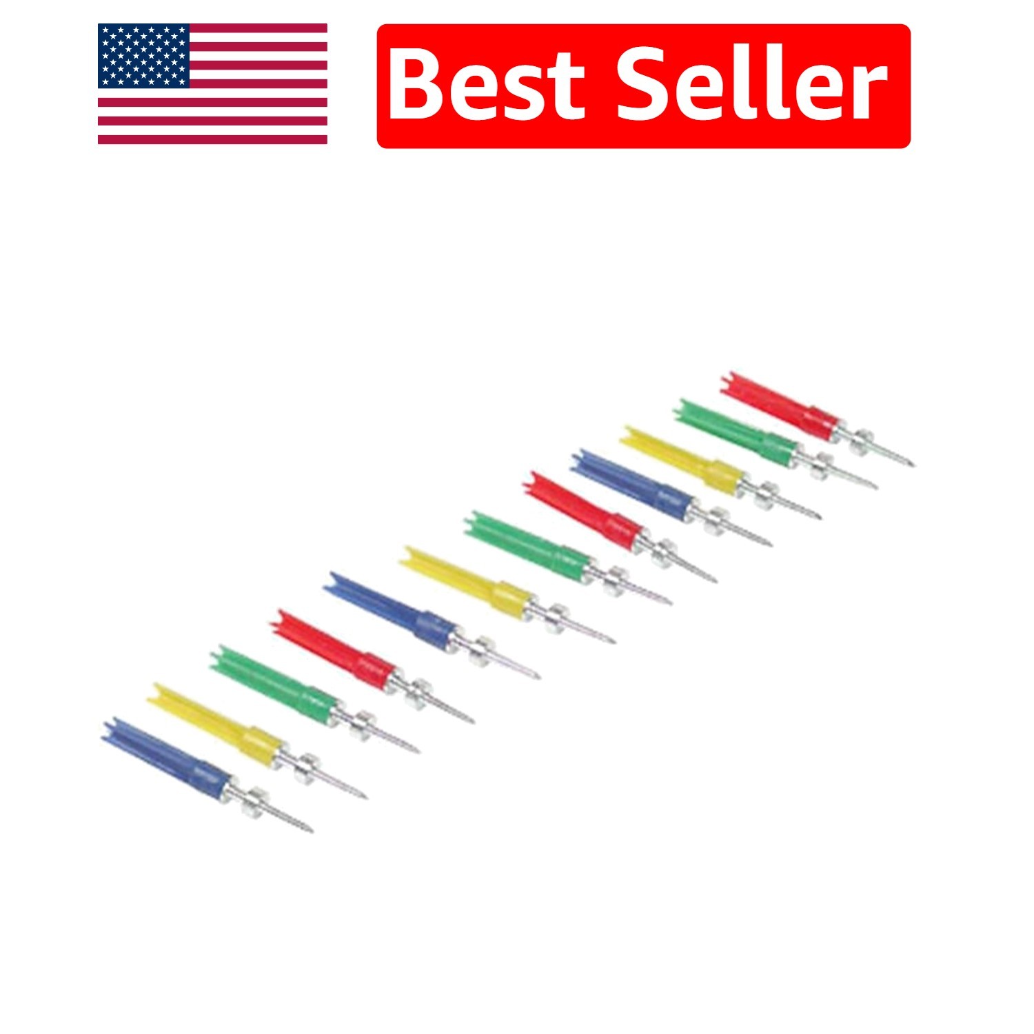 Classic Silver Airgun Darts - 12ct Pack for Smooth Barrel Rifles and Pistols