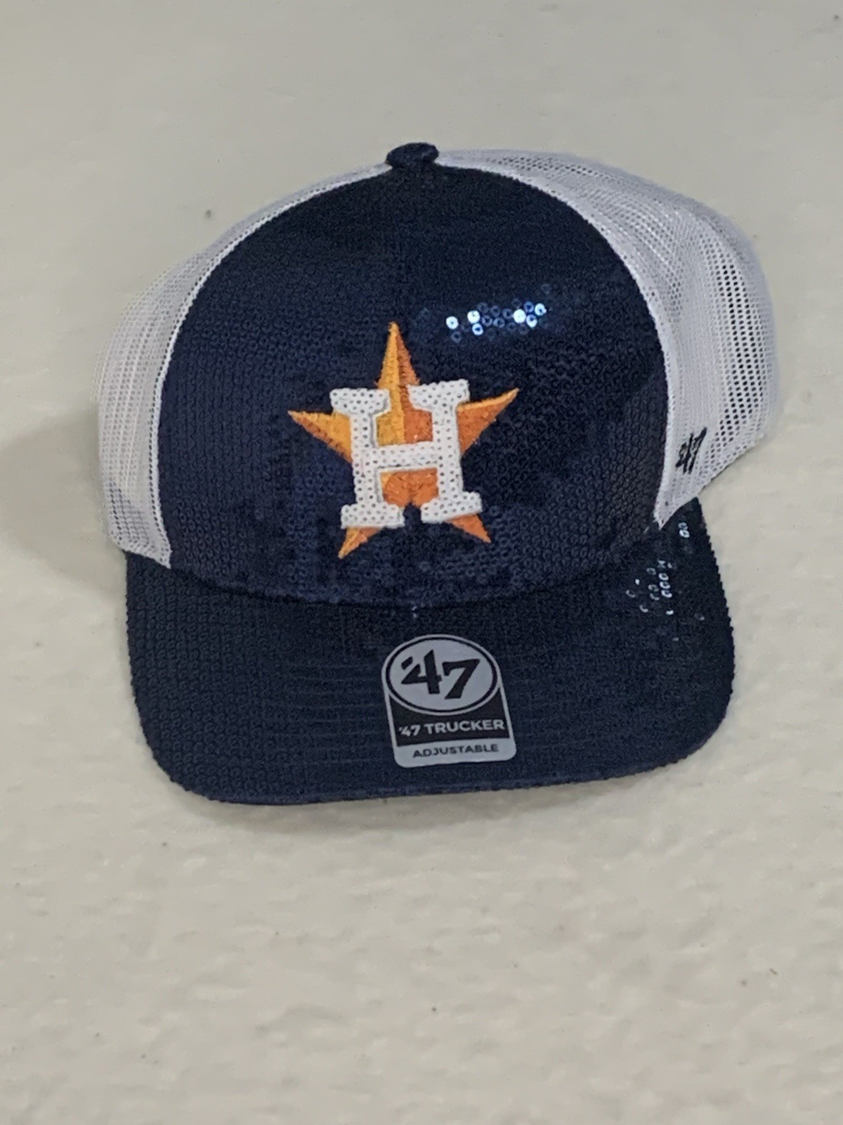 ‘47 Houston Astro Adjustable Trucker Hat With Sequins