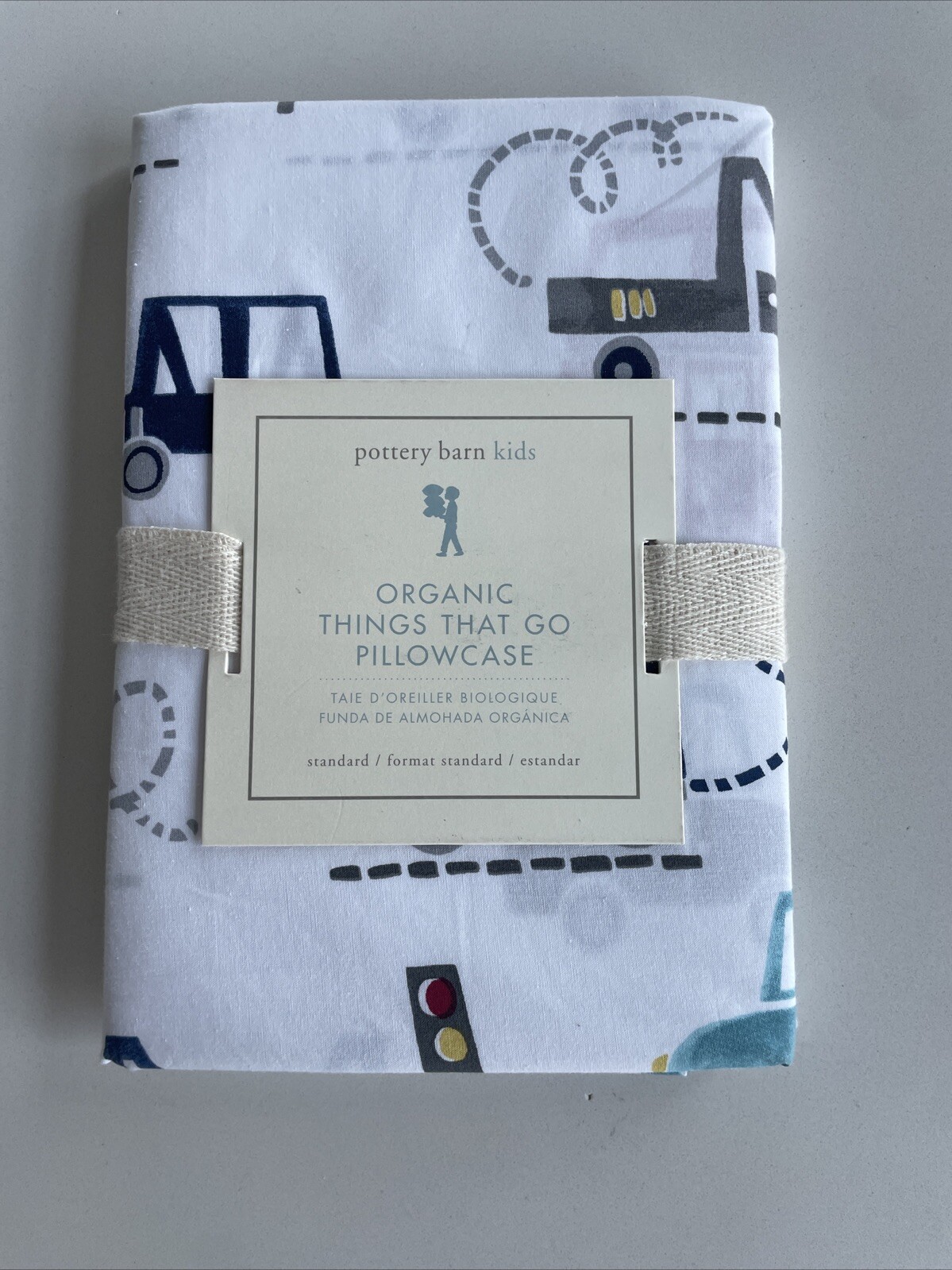 Pottery Barn Kids Things That Go Pillowcase Standard