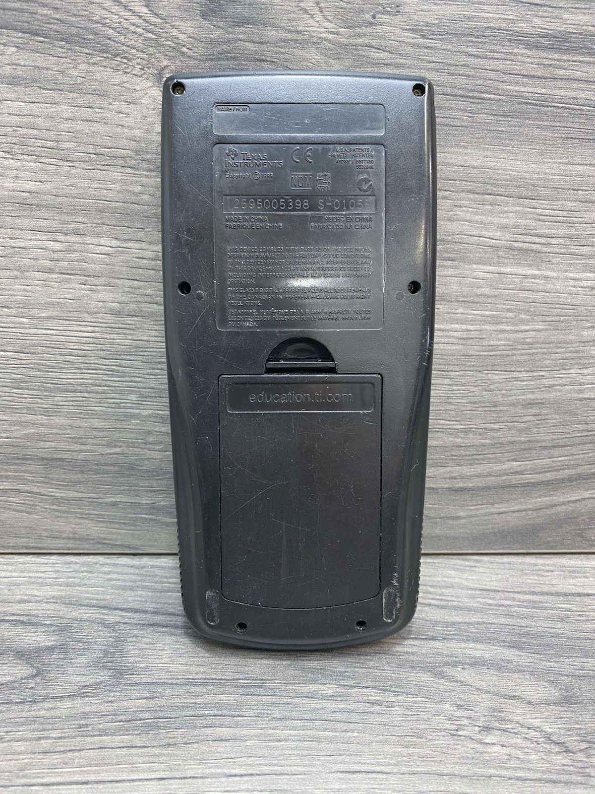 TI-83 Plus Texas Instruments Black Graphing Calculator Tested