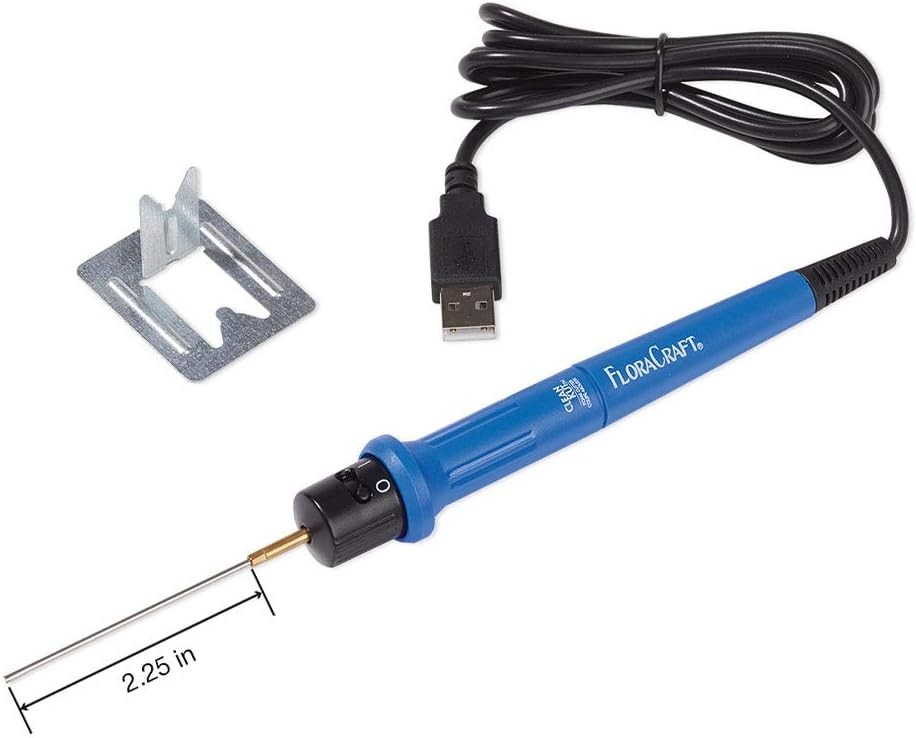 Multicolor Heated Foam Cutter Tool Set with Convenient Stand - 2.25-Inch Blade