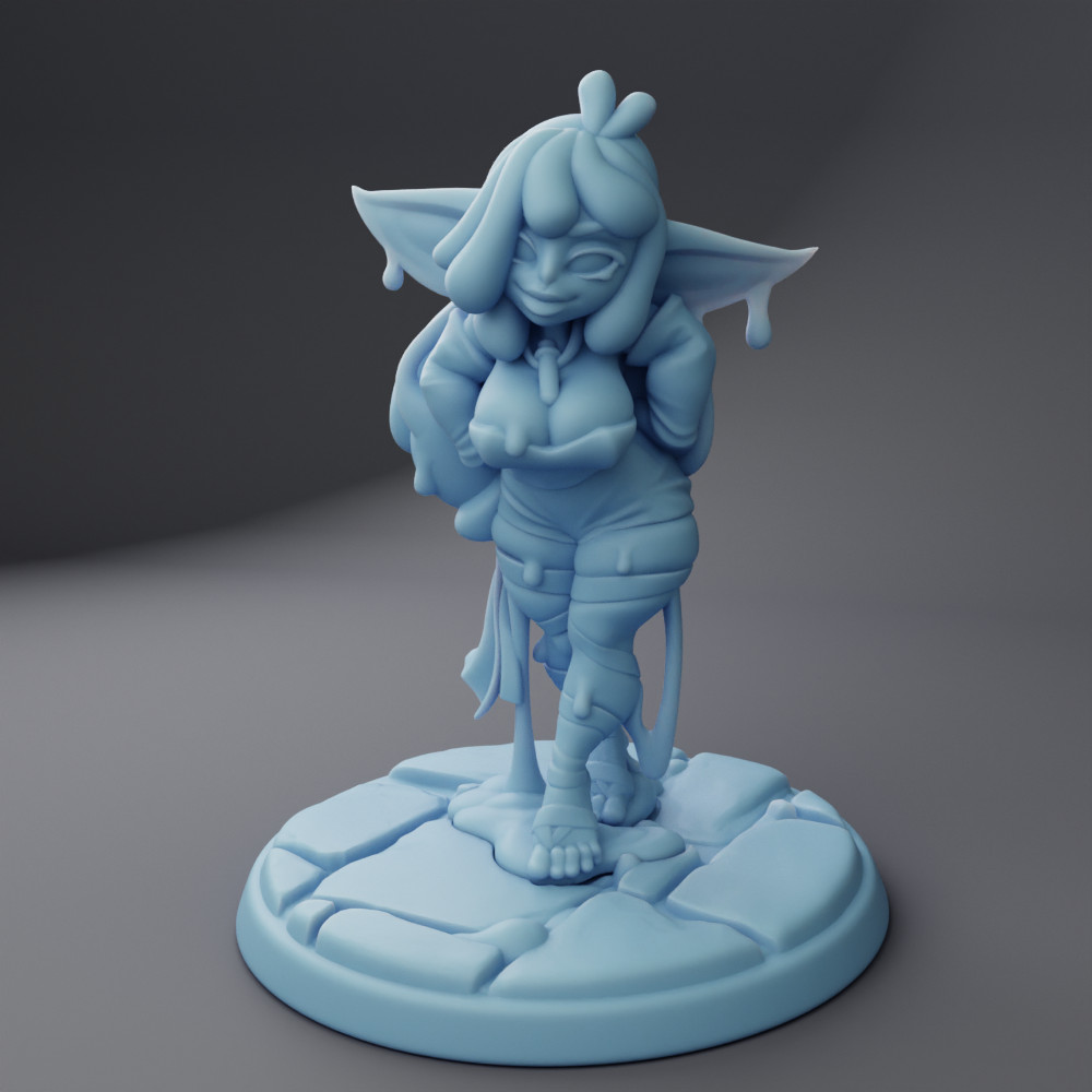 Slime Goblin Fantasy Miniature DnD Tabletop RPGs Pathfinder