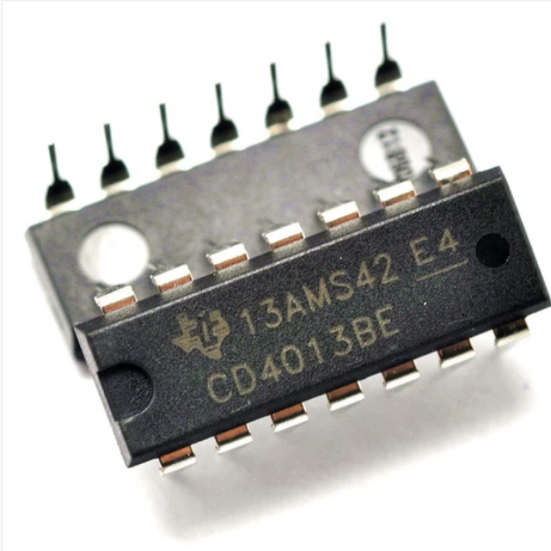 10Pcs NEW CD4013BE Integrated Circuit Dual D-Type Flip Flop DIP14