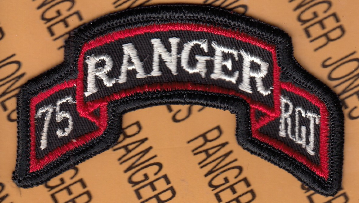 US Army 75th Infantry Airborne Ranger Regiment Type 2 ~3.75" patch m/e