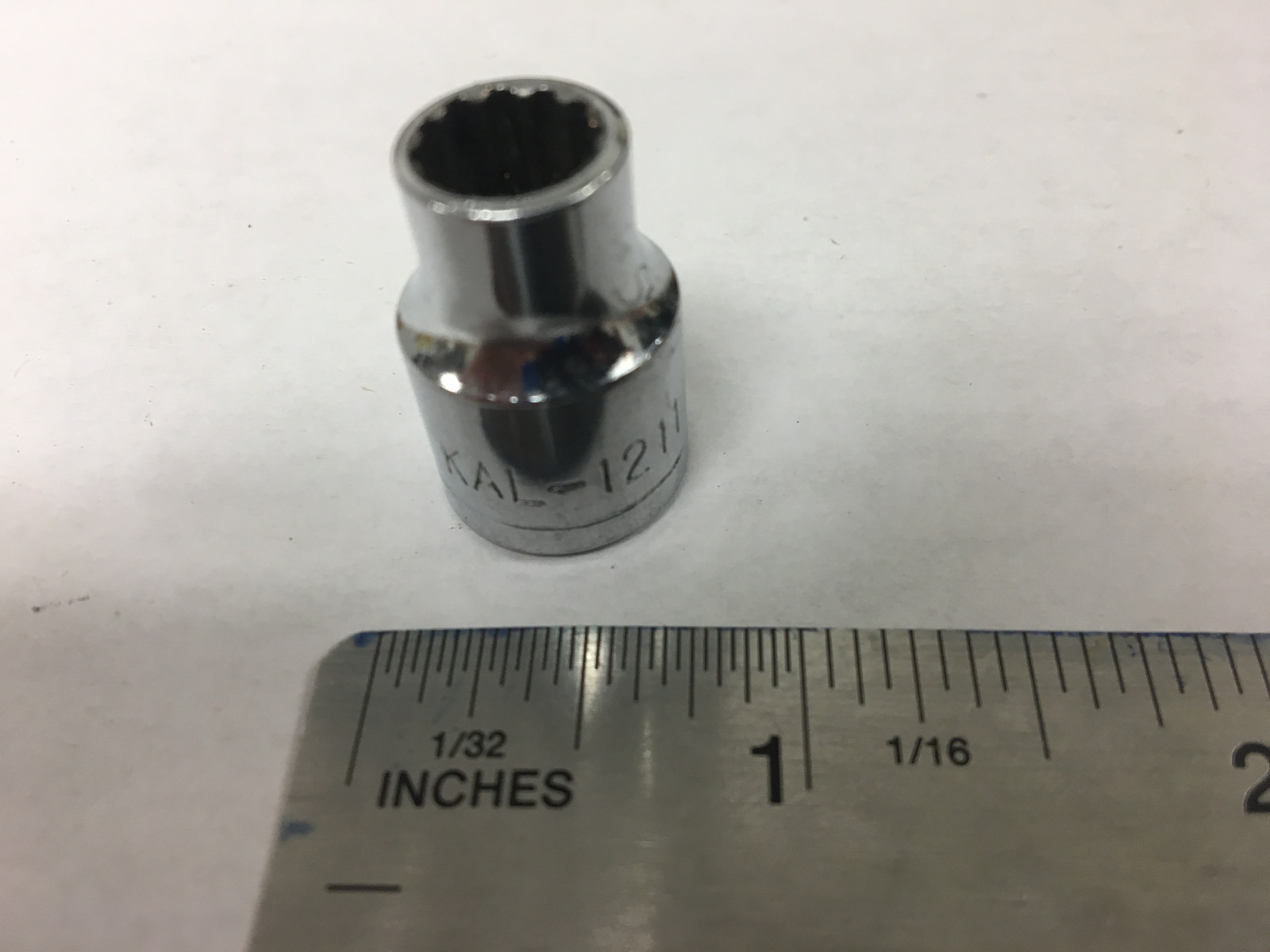 KAL 1211 11/32" 12Pt Socket 3/8" Drive