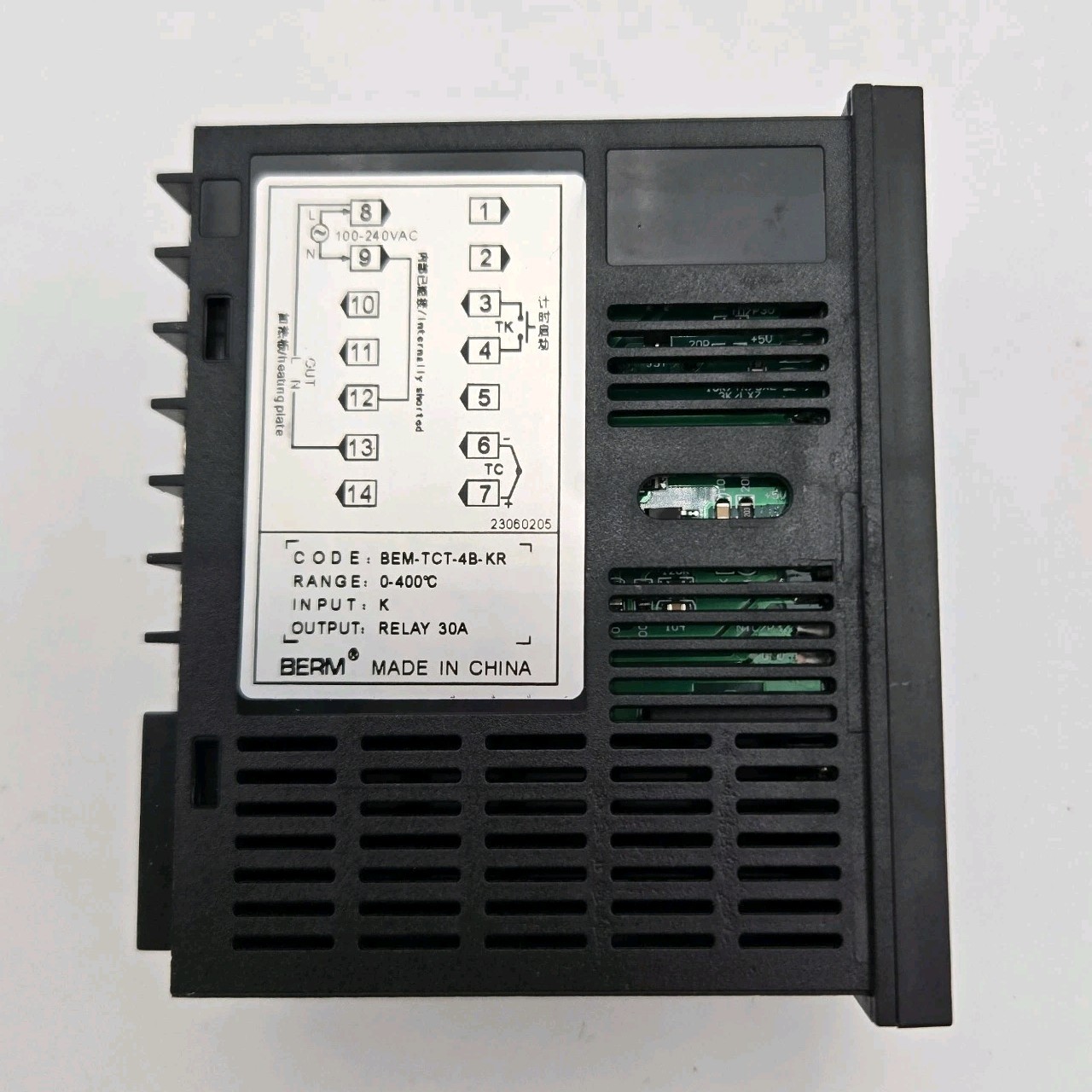 BERM PID Temperature Controller Digital Display LED Temperature Controller