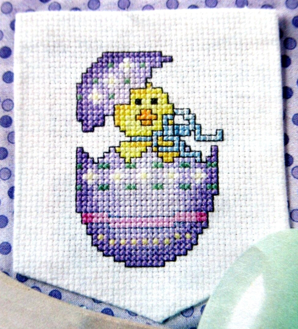 Bunnys Basket Spring Bellpull Everything A Season Chick CROSS STITCH PATTERNS