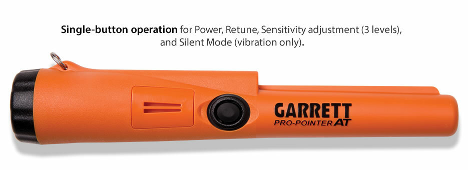 GARRETT PRO POINTER AT PINPOINTER METAL DETECTOR WATERPROOF + HOLSTER FREE SHIP