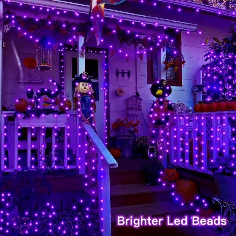180 LED 60ft String Decorative Lights Low Voltage Remote Control Energy Saving