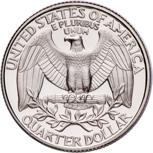 1993 S *proof* Washington quarter