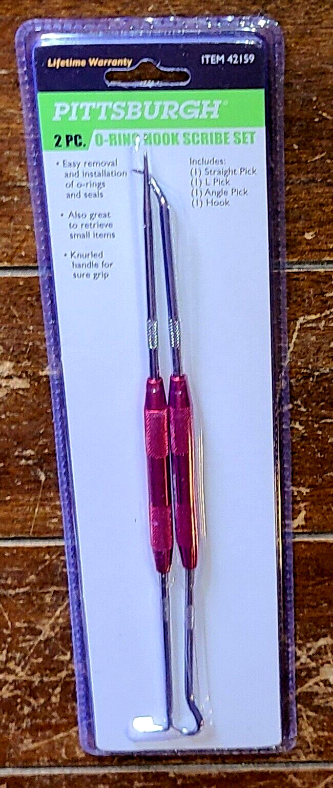 2 Piece O-Ring Hook Scribe Set w/Sure Grip Handle #42159