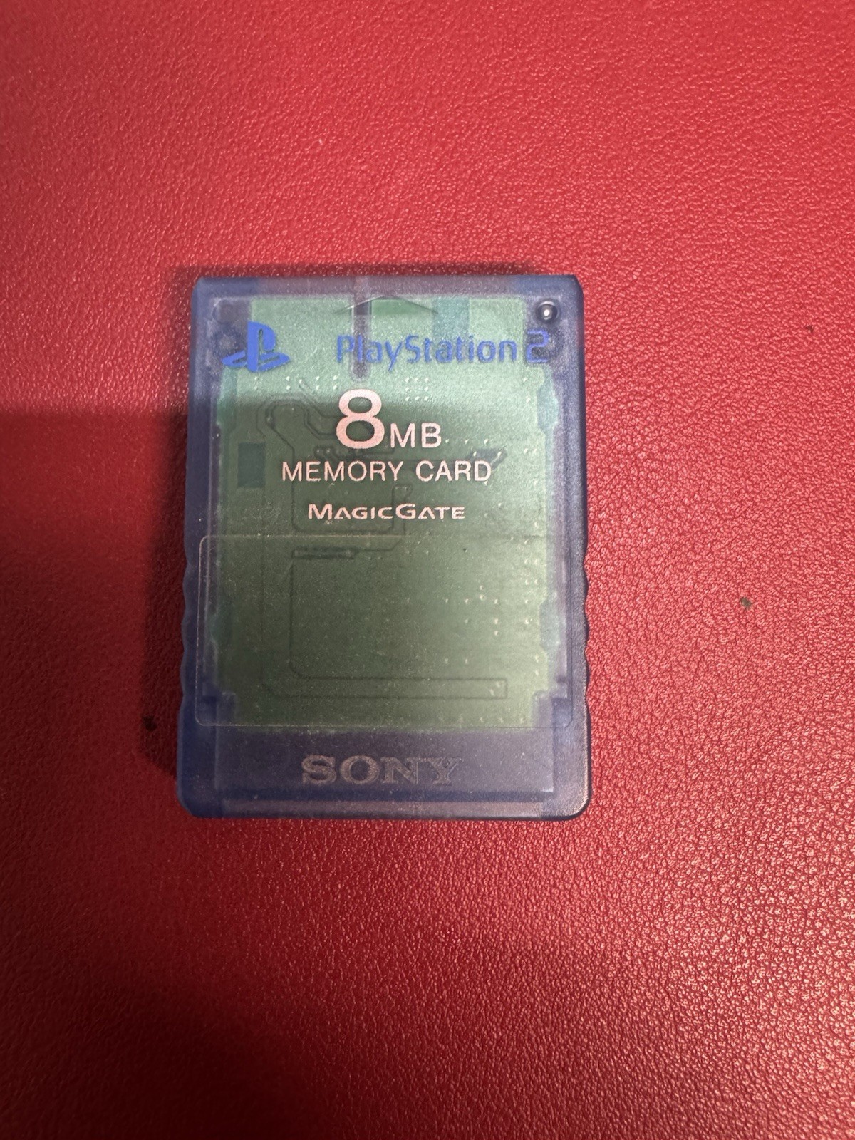 Sony PlayStation 2 8MB Memory Card - Blue - SCPH-10020