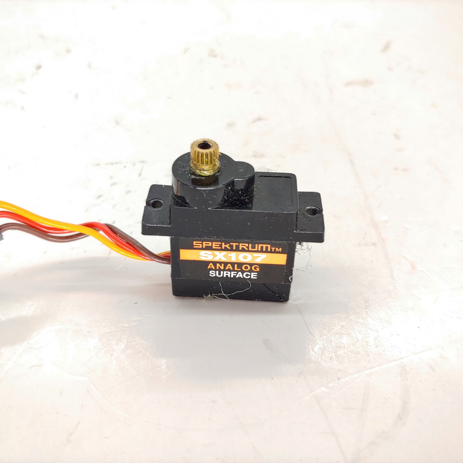 Spektrum SX107 Micro Metal Gear Servo SPMSSX107 Losi Mini-T SHORT WIRE