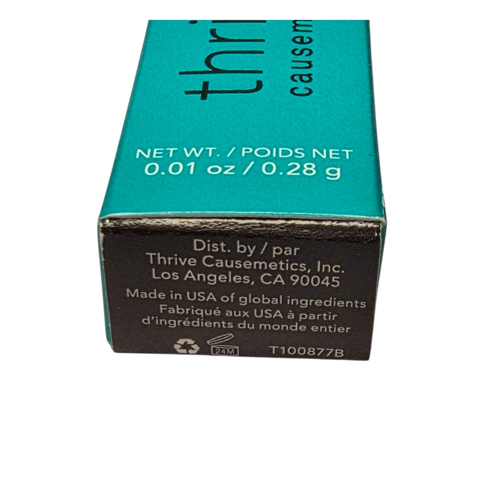 thrive causemetics Infinity Waterproof Eyeliner, Black Matte, Lauren, NIB