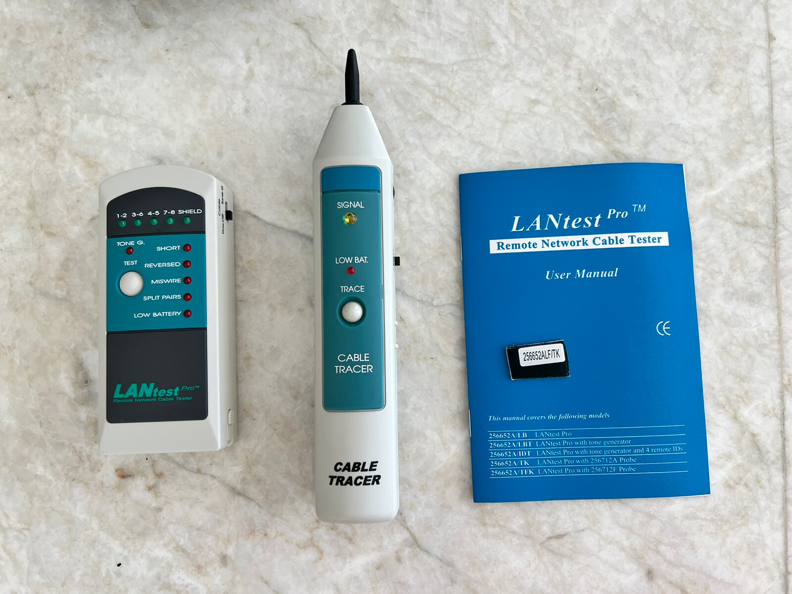 LANtest Pro with Tone Tracing Probe - Remote Network Cable Tester With Case