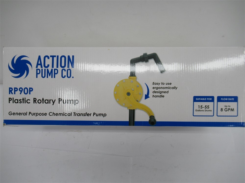 Action Pump Co. PRP/01B, RP90P Plastic Rotary Pump - 8 GPM