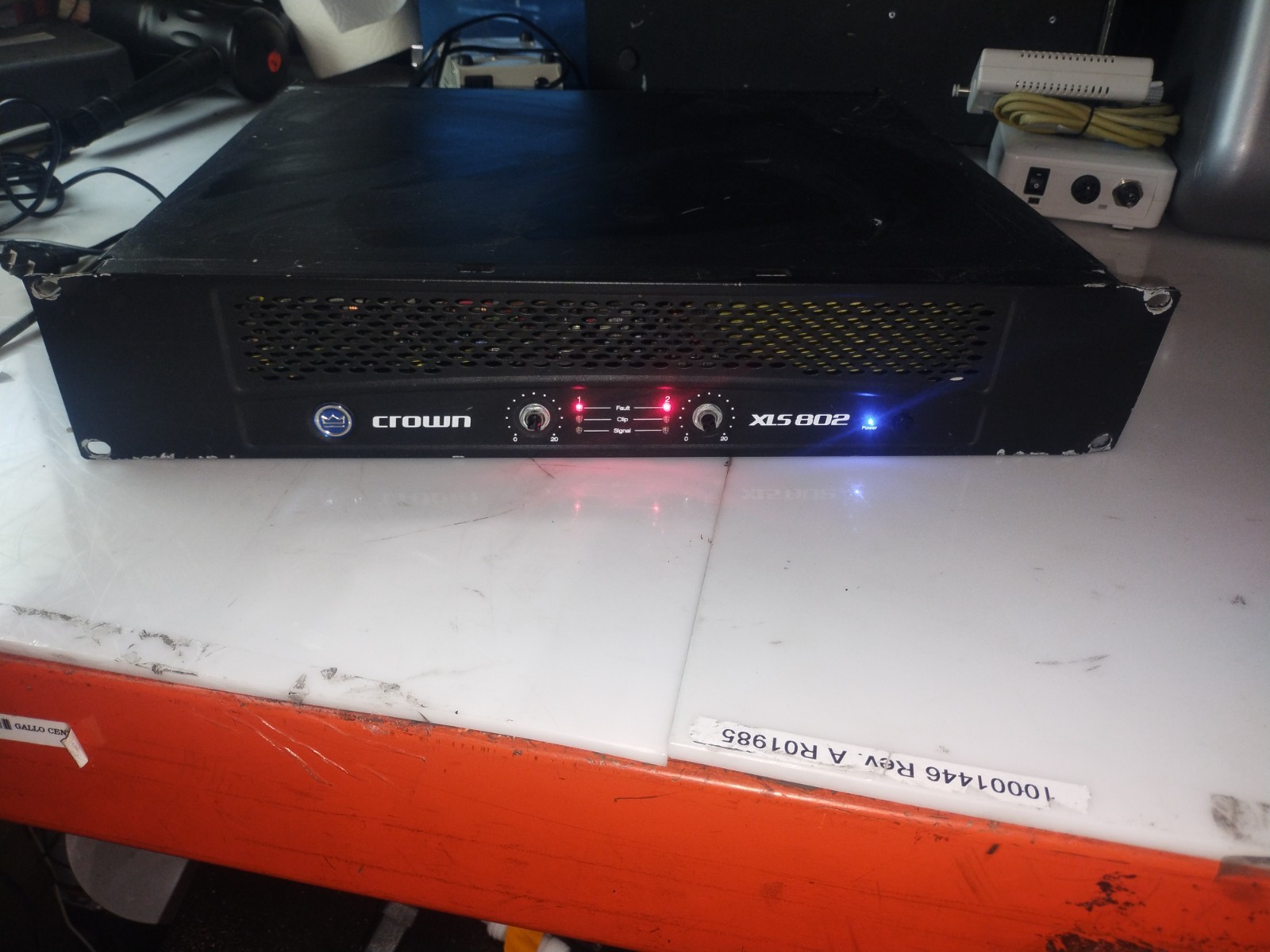 Crown XLS 802 2-Channel Power Amplifier.