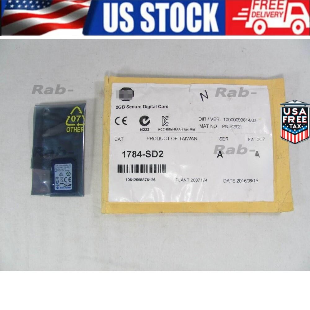 1784-SD2 ControlLogix Secure Digital Card Brand New AB Sealed 1784SD2