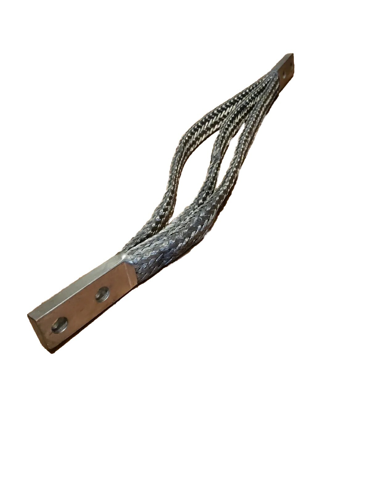 burndy 26" tri strap braided ground b3f26g18w flex busbar