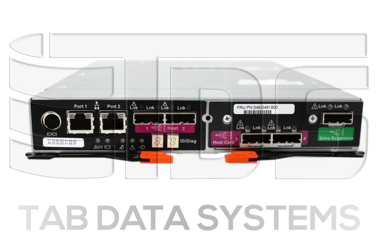 NetApp E-Series 349-5481900 4P 6GB SAS ESM SAS LCC for 24-Bay 2.5" DAE P45235-06