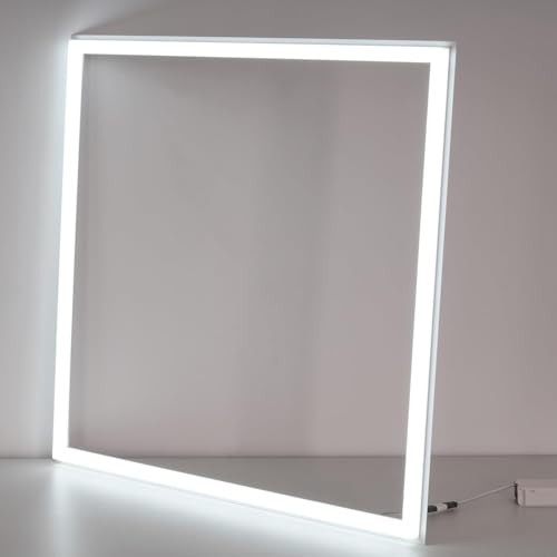 Flat Panel Light 2x2 Ft 4 Pack Led Frame Panel, Border Glow Light 45W 4 pcs
