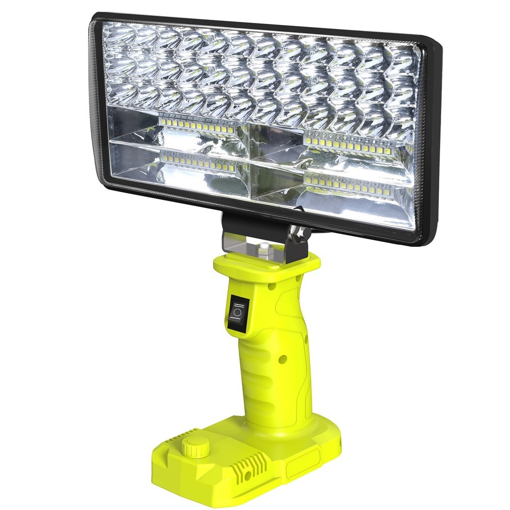 5000LM For Ryobi 18V ONE+ Battery LED Work Light Spotlight Flashlight Torch Lamp