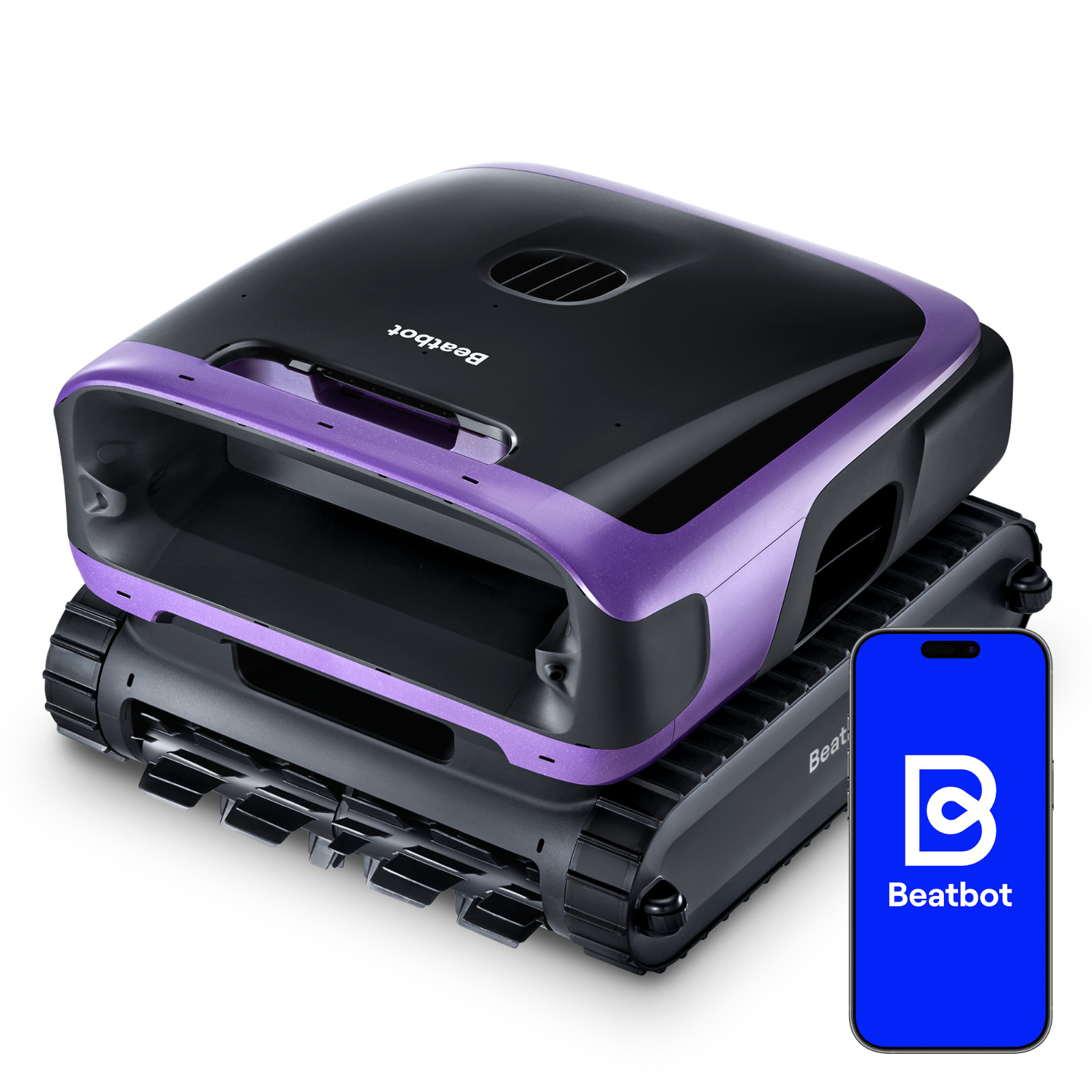 Beatbot Sora 70  Pool Vacuum Robot, 360° Top-to-Bottom Cleaning,Lilac