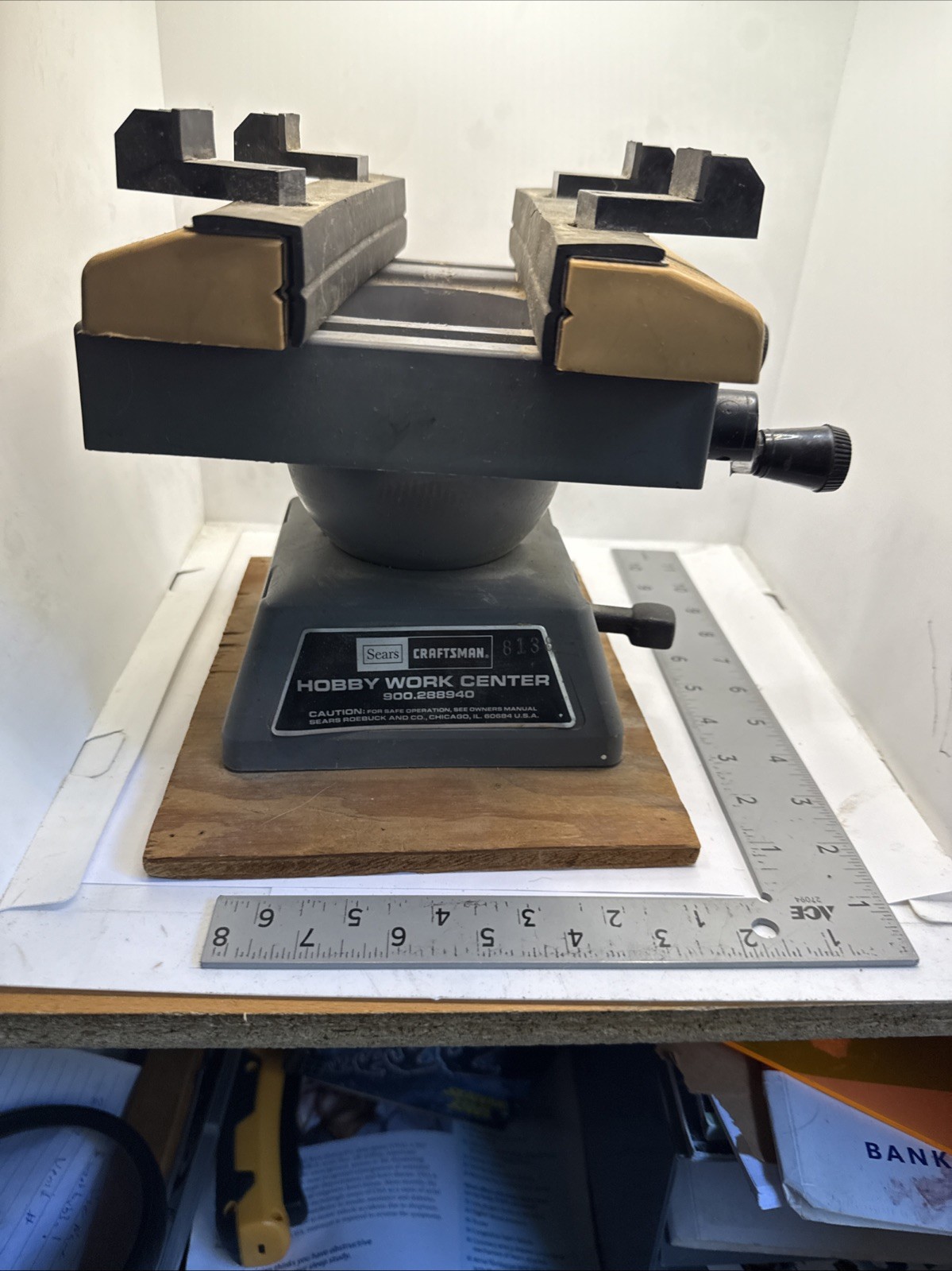SEARS Craftsman Hobby Work Center Tilting Table Vise 900288940 101-1747K