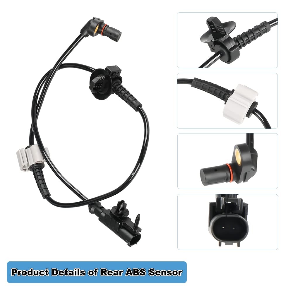 4 Pcs ABS Wheel Speed Sensor Compatible with Chevy Avalanche Silverado Suburban
