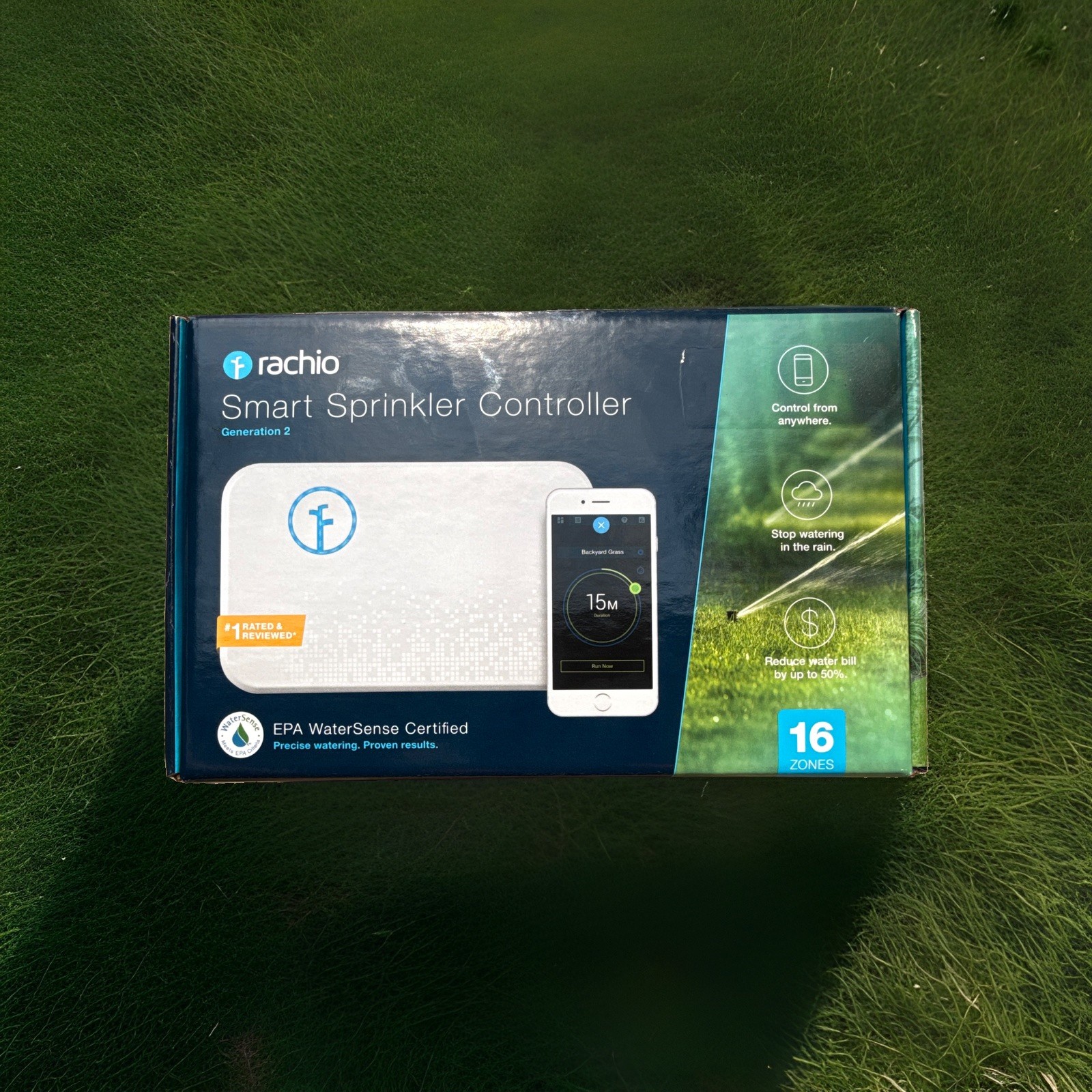 NEW - Rachio (2nd Generation) 16 Zones Smart Sprinkler Controller 16ZULW-B