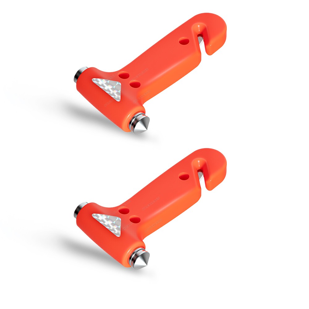 Durable Car Safety Hammer – Emergency Window Breaker & Seatbelt Cutter for Cars