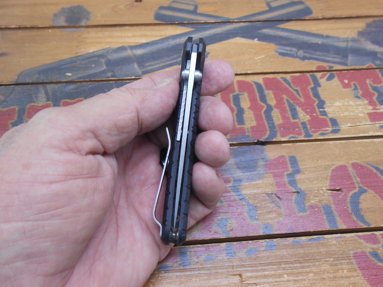 Gerber Zilch Pocket Knife Liner Lock Plain Edge Blade