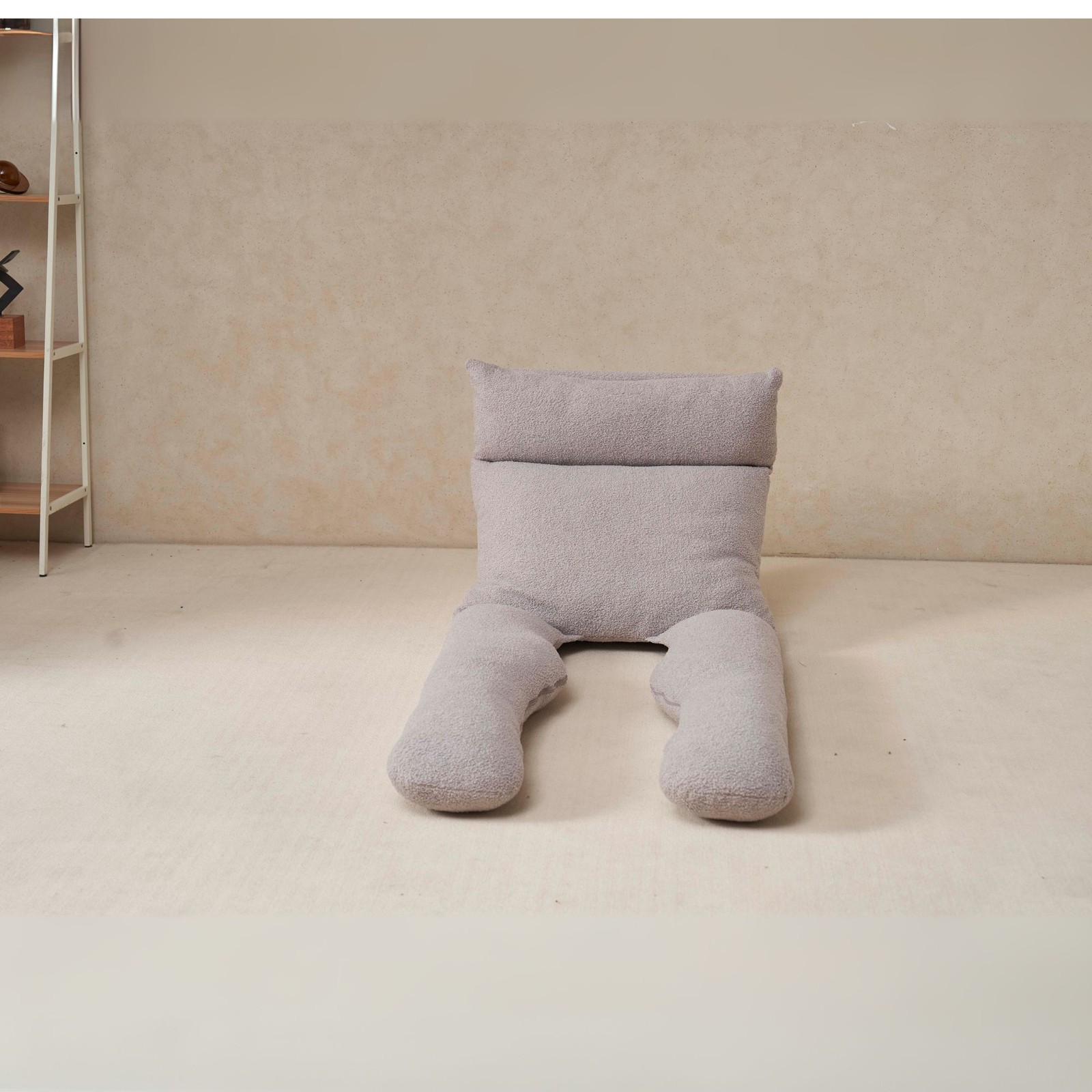 Adjustable head and waist,U-shaped full-body recliner for sleeping,reading and