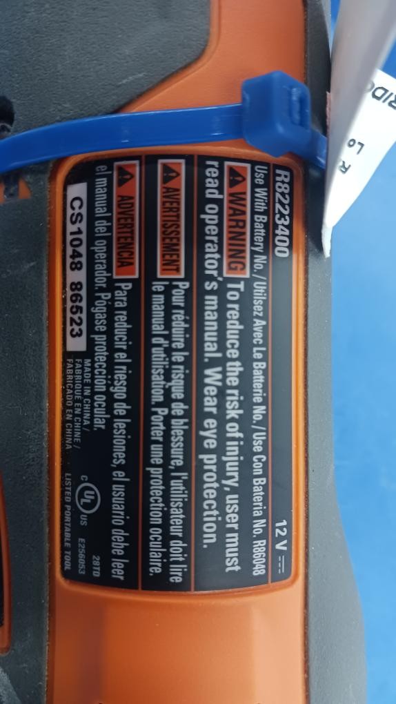 RIDGID TOOLS R8223400 (C26007751)