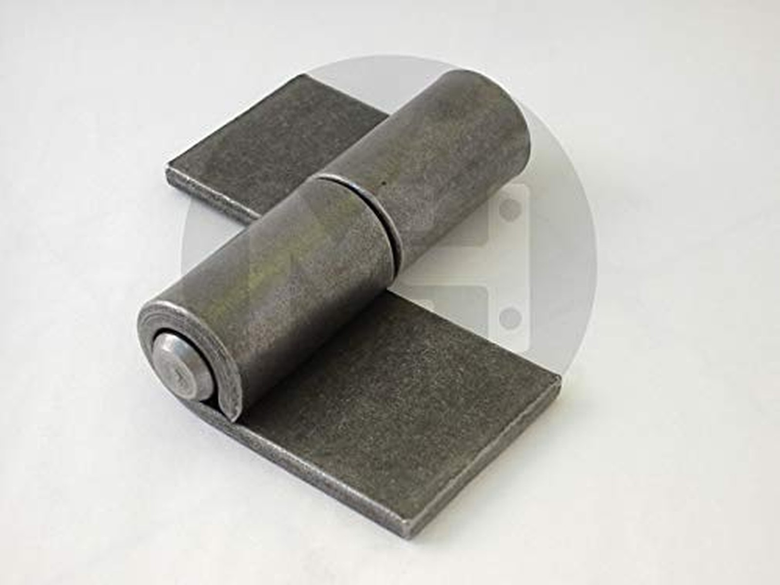Heavy Duty Weld On Hinges 5mm Thick Steel Pack of 2 with Detachable Pin NEW
